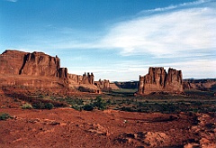 1997 - USA 081 (Arches, UT - The Three Gossips Courthouse Towers)